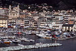 Old harbor. Bastia, Corsica, France.